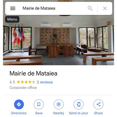 Encart Google Maps